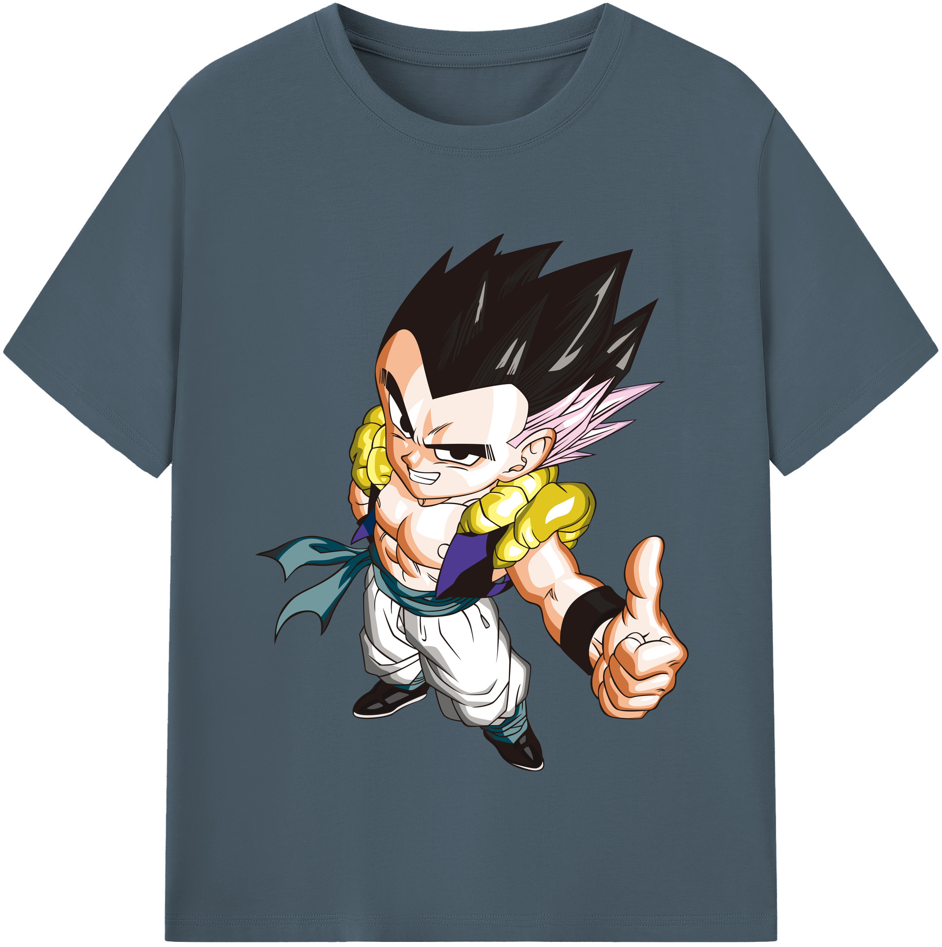 （画像用） ドラゴンボール ベジータ四世（Bejīta Yonsei）DRAGON BALL Vegeta IV 綿100％半袖Tシャツ（フロントプリント）